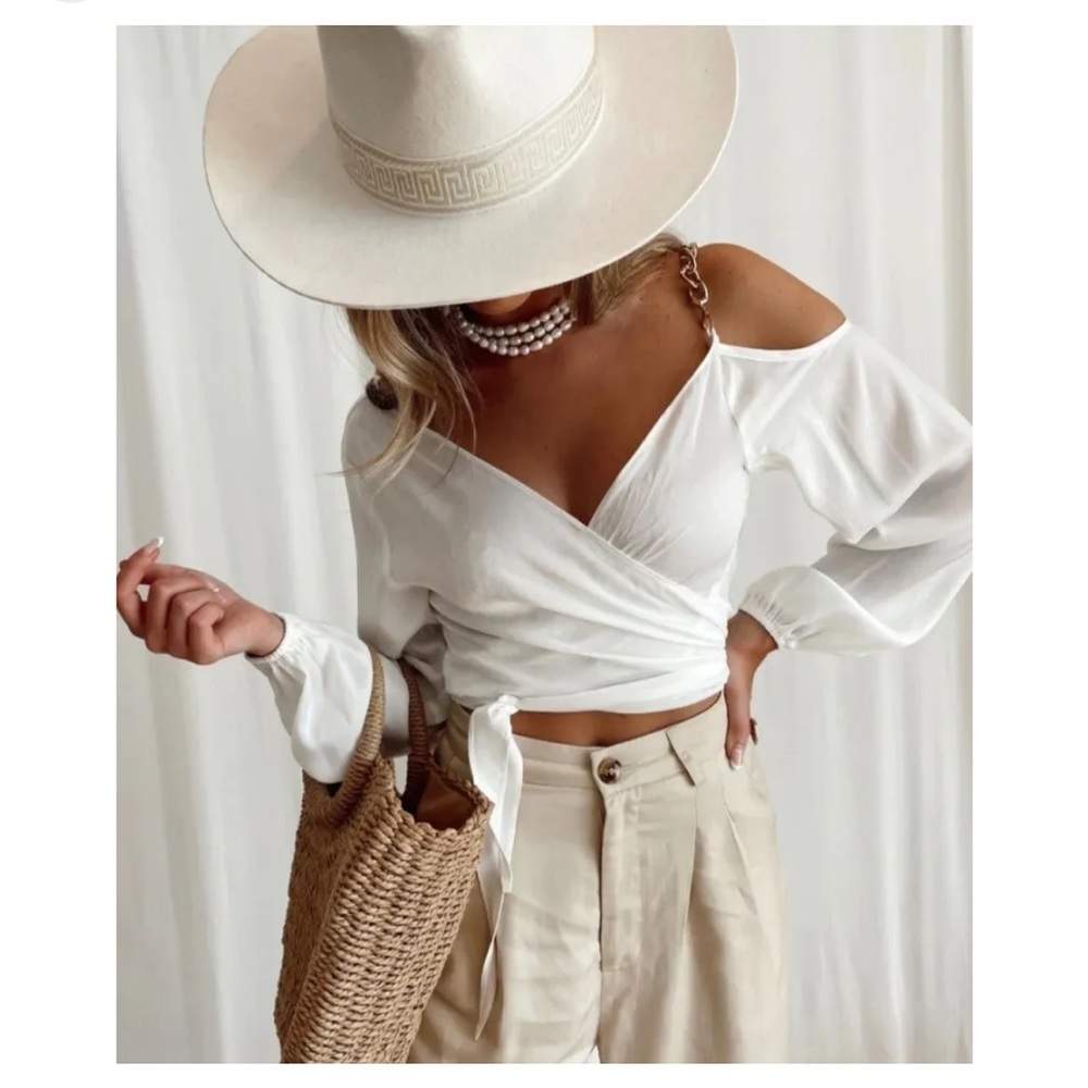12th Tribe Lenora Gold Chain Top